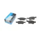 Колодки гальмівні передні KAVO PARTS KBP-9006 для Toyota Avensis 1.6-2.0/2.0TD 1997-2005, 156x55x16.8 мм
