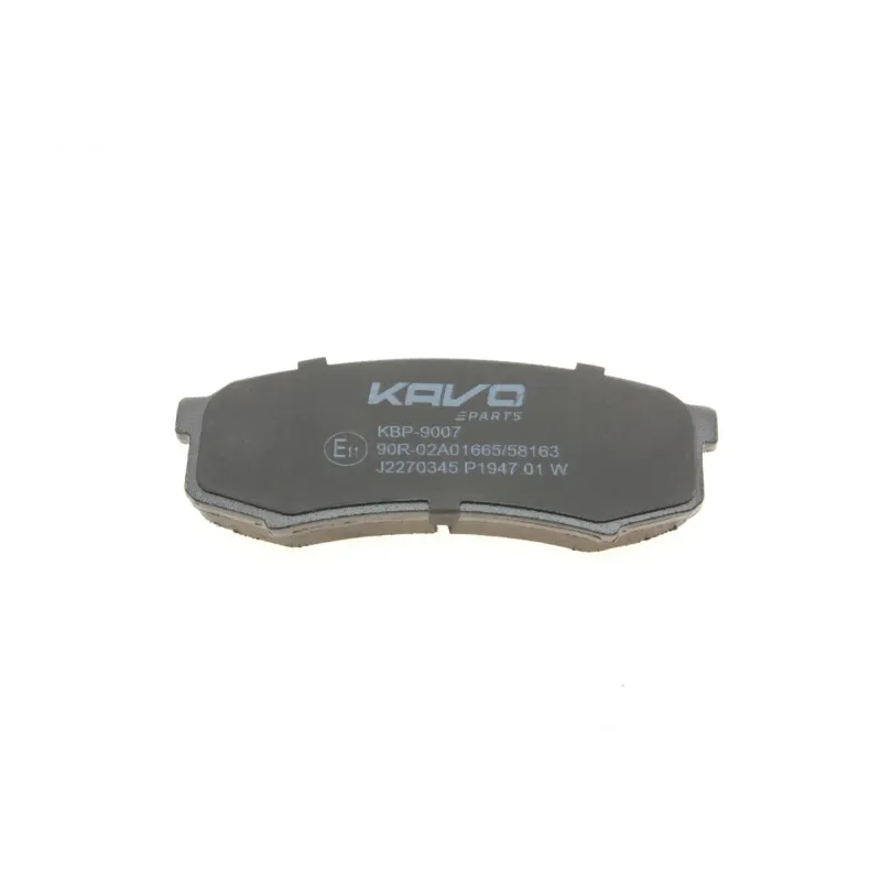 Колодки гальмівні задні KAVO PARTS KBP-9007 для Toyota Land Cruiser 1984-2001, 44x116x16 мм
