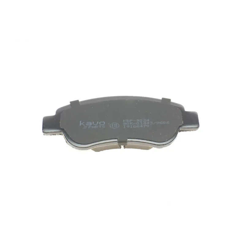 Колодки гальмівні передні KAVO PARTS KBP-9024 для Citroen C1, Peugeot 107, Toyota Aygo 123x47x17 мм