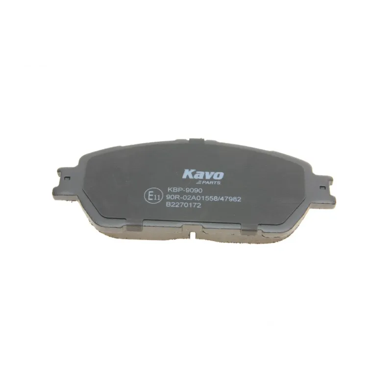 Колодки гальмівні передні KAVO PARTS KBP-9090 для Toyota Camry, Lexus ES 2001-2008, 15.8 мм