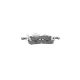 Колодки гальмівні задні KAVO PARTS KBP-9106 для Honda Civic IX 1.4-2.2D 2012-, 123x44x14.5 мм