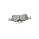 Колодки гальмівні задні KAVO PARTS KBP-9106 для Honda Civic IX 1.4-2.2D 2012-, 123x44x14.5 мм