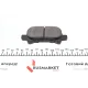 Колодки гальмівні задні KAVO PARTS KBP-9119 для Toyota Camry, Avalon, Solara 1999-2012 (100x44x15.4 мм)