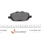 Колодки гальмівні задні KAVO PARTS KBP-9157 для Toyota Venza 2008-, 116x44x16.3 мм