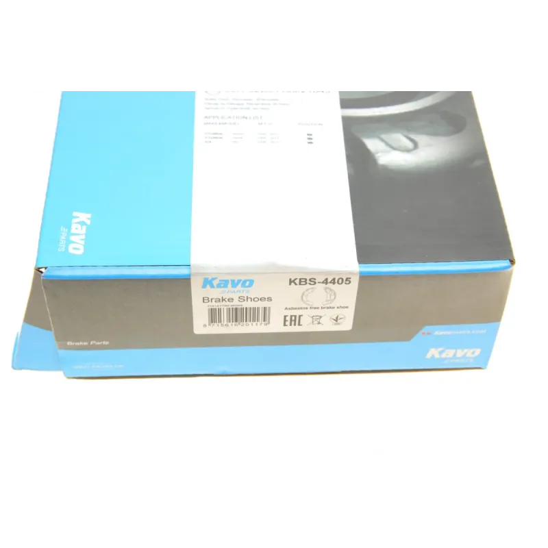Колодки гальмівні задні KAVO PARTS KBS-4405 для Hyundai Accent III, Kia Rio II (барабанні) 202.7x31.5 мм