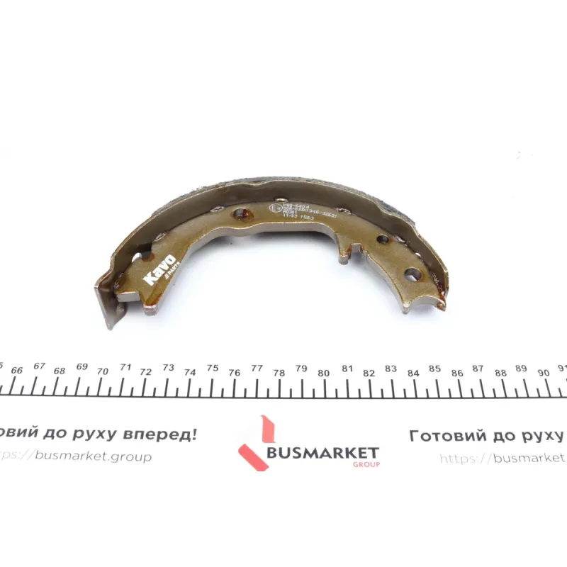 Колодки ручника KAVO PARTS KBS-6404 для Mitsubishi Lancer/Galant/Outlander 170x32 мм