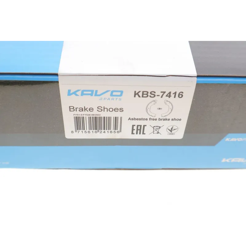 Колодки гальмівні задні KAVO PARTS KBS-7416 для Citroen C-Zero, Peugeot Ion 203x30 мм