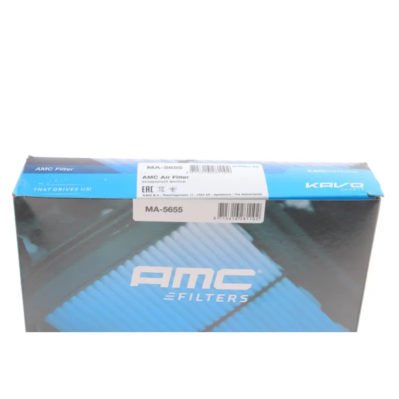 Фільтр повітряний KAVO PARTS MA-5655 для Mazda CX-3 2.0 Skyactiv-G 2015-, 224x210x40 мм