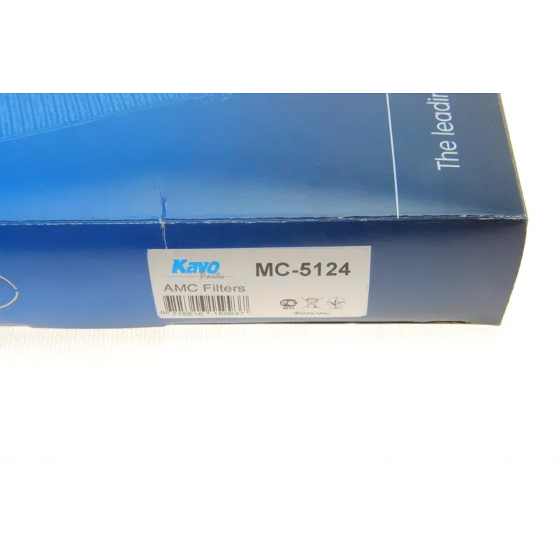 Фільтр салону KAVO PARTS MC-5124 для Mazda CX-7 (ER) 2.3 MZR DISI Turbo 2006-2014, 226x210x25 мм