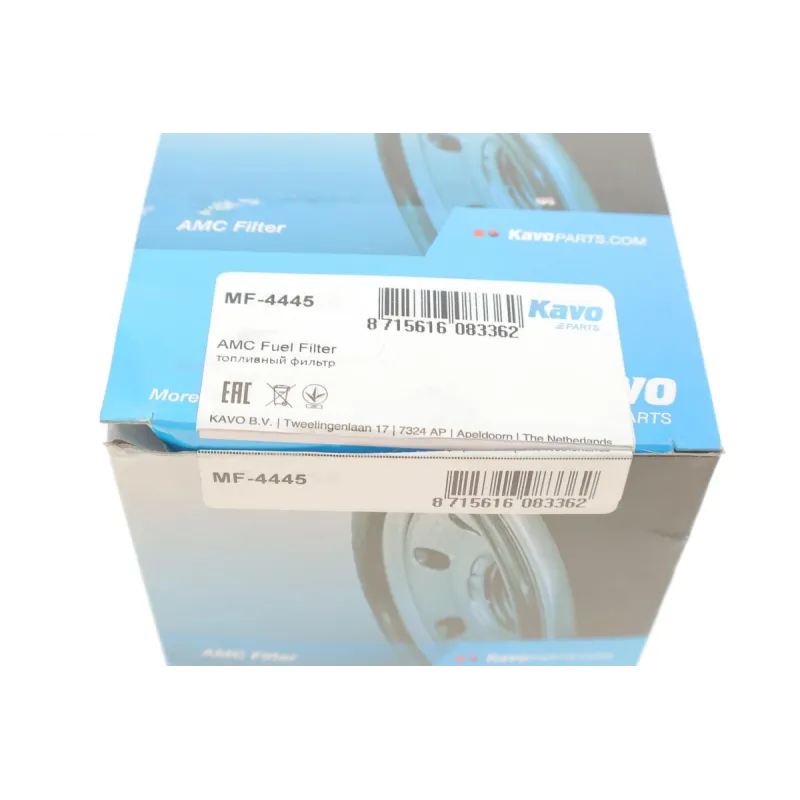 Фільтр паливний KAVO PARTS MF-4445 для Mitsubishi Space Star 1.3/1.8 1998-2004, магістральний, 96x110 мм