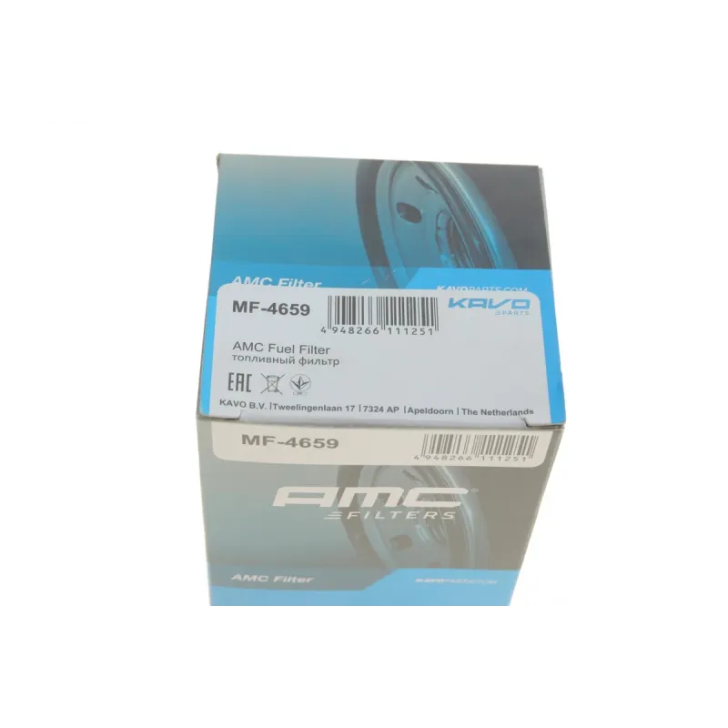 Фільтр паливний KAVO PARTS MF-4659 для Toyota Camry 2.2/3.0 96-02, Mitsubishi Pajero 2.4-3.5 91-, M14x1.5/M12x1.25