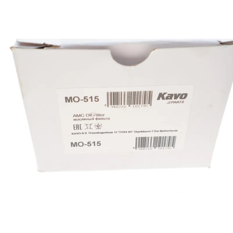 Фільтр масляний KAVO PARTS MO-515 для Kia Sportage 2.0TD 1997-2003, Mazda 323 1.7D 1986-1998, зовнішній діаметр 106 мм