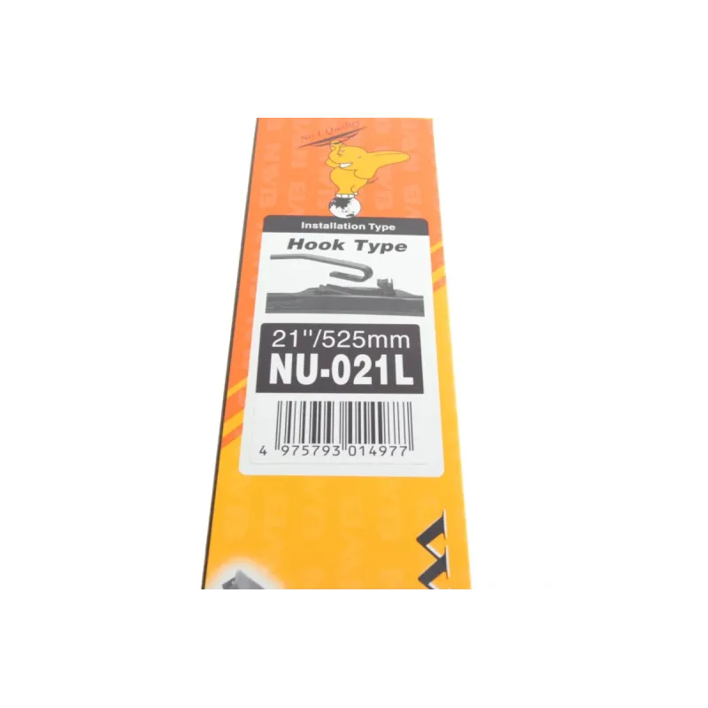 Щітка склоочисника гібридна KAVO PARTS NU-021L 525мм для Citroen C-Crosser, Jeep Grand Cherokee, Mitsubishi ASX