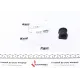 Втулка стабілізатора переднього KAVO PARTS SBS-4542 для Mazda 3 (BK) 2006-2009, Mazda 5 (CR19) 2005-2010, d=22.4mm