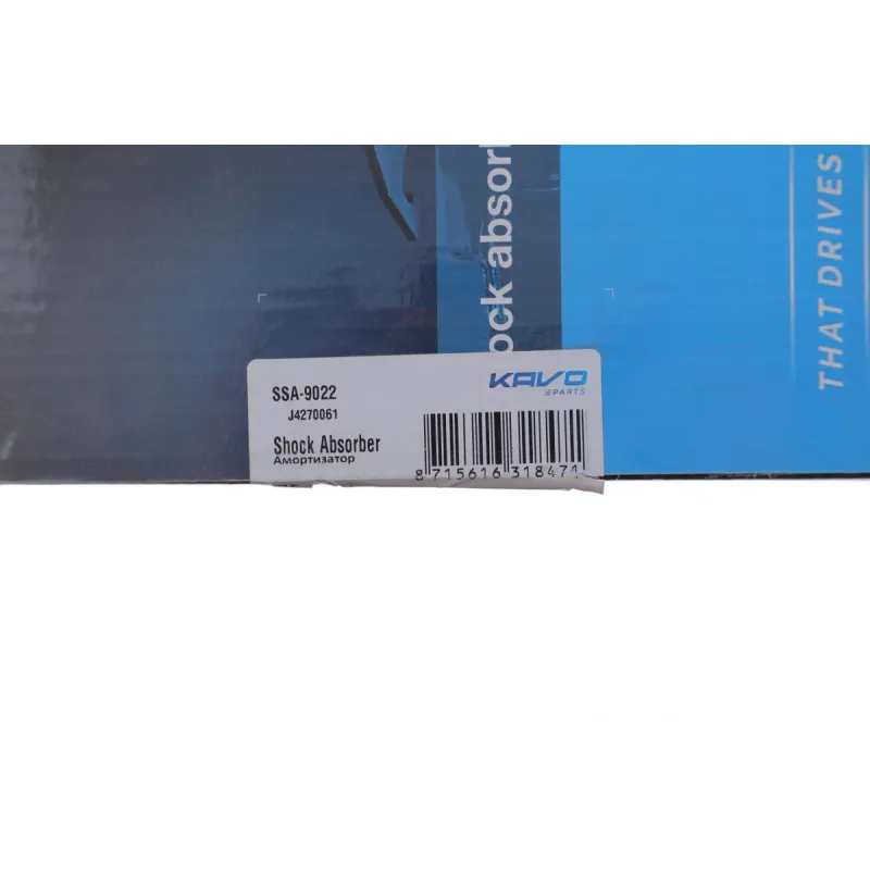 Амортизатор передній правий KAVO PARTS SSA-9022 для Toyota Avensis T25 2003-2008