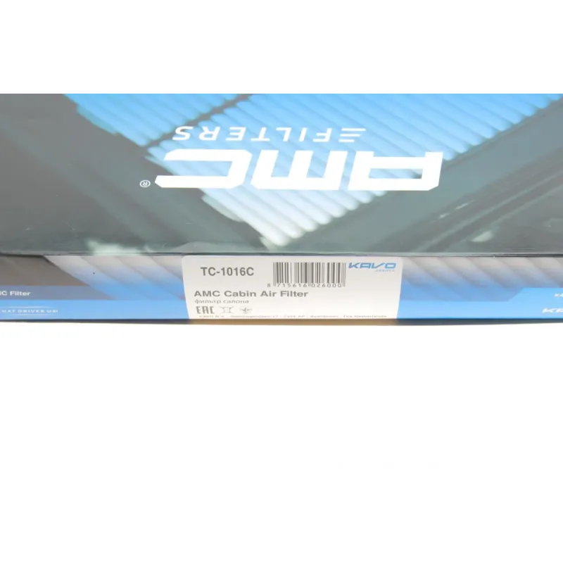 Фільтр салону KAVO PARTS TC-1016C вугільний для Lexus GS/LS 1997-2006, 235x216x29 мм