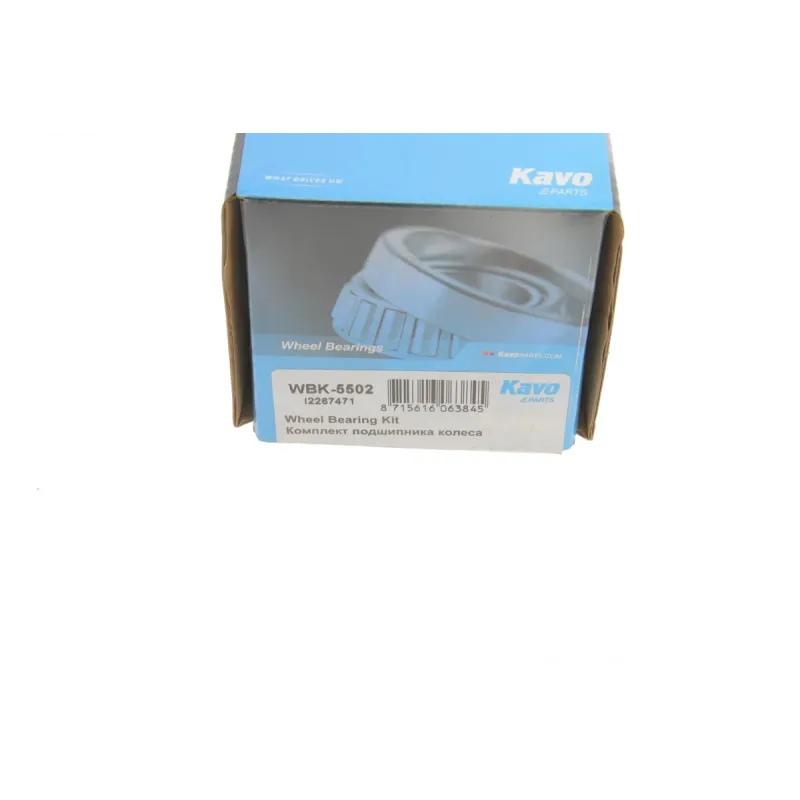 Підшипник маточини передній KAVO PARTS WBK-5502 для Mitsubishi Pajero, L200, Hyundai Galloper, 73x45x19.6 мм