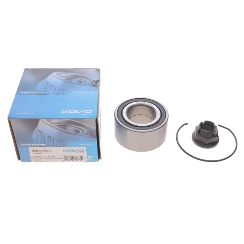 Підшипник маточини передній KAVO PARTS WBK-6533 для Renault Kangoo, Fiat Doblo 1997-, 37x72x37 мм