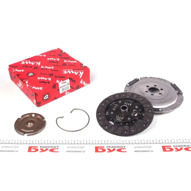 Комплект зчеплення KAWE 954351 для Volkswagen Caddy I 1982-1992 (d=210mm)