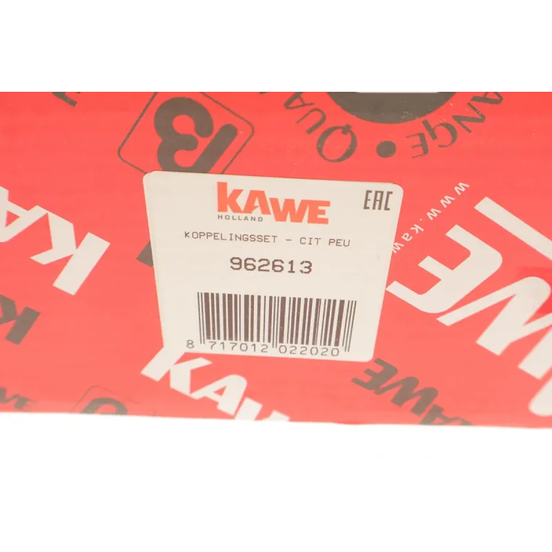 Комплект зчеплення KAWE 962613 для Citroen C4/Peugeot 207/308 1.6 HDI/THP 2007-2016 (d=228mm)