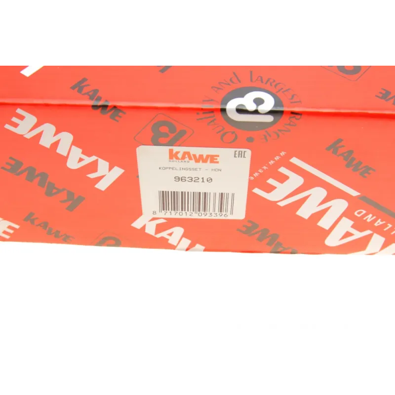 Комплект зчеплення KAWE 963210 для Honda CR-V III/IV 2.0/2.4 i-Vtec 2007-2012 (d=230mm) (+вижимний)
