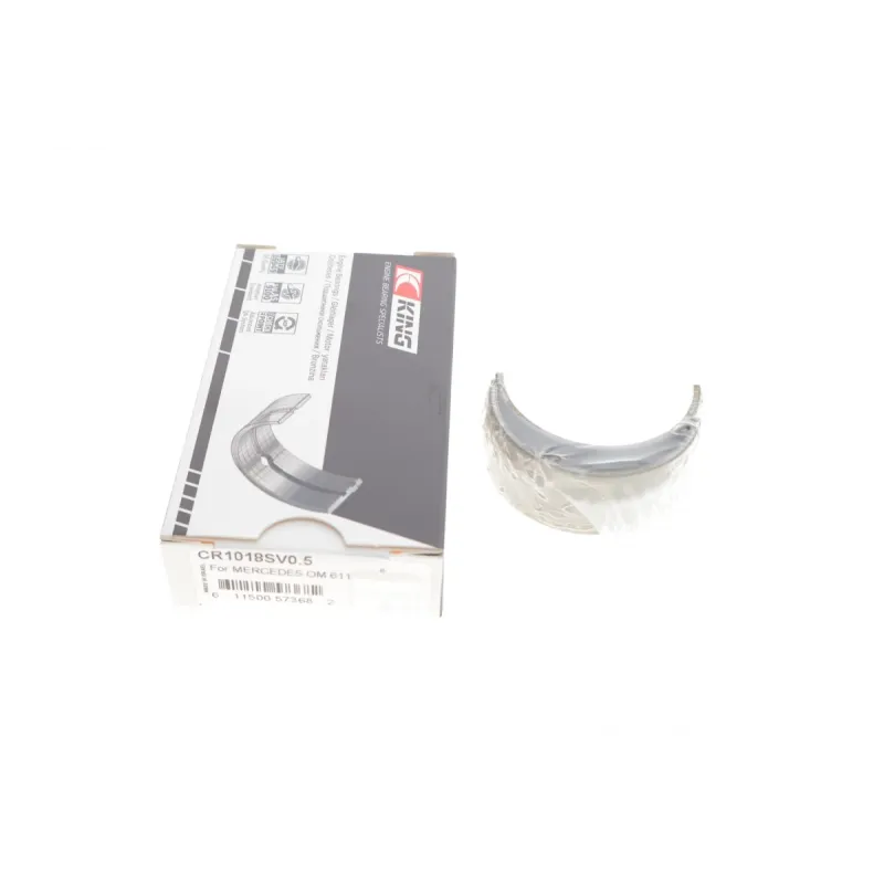 Вкладиші шатунні KING CR1018SV0.5 для Mercedes-Benz C-Class W202/W203/W204, E-Class W210/W211 (+0.50 мм)
