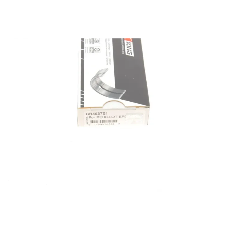 Вкладиші шатунні KING CR4687SI для Citroen C3/C4, Peugeot 207/308 1.4 VTi 2009-