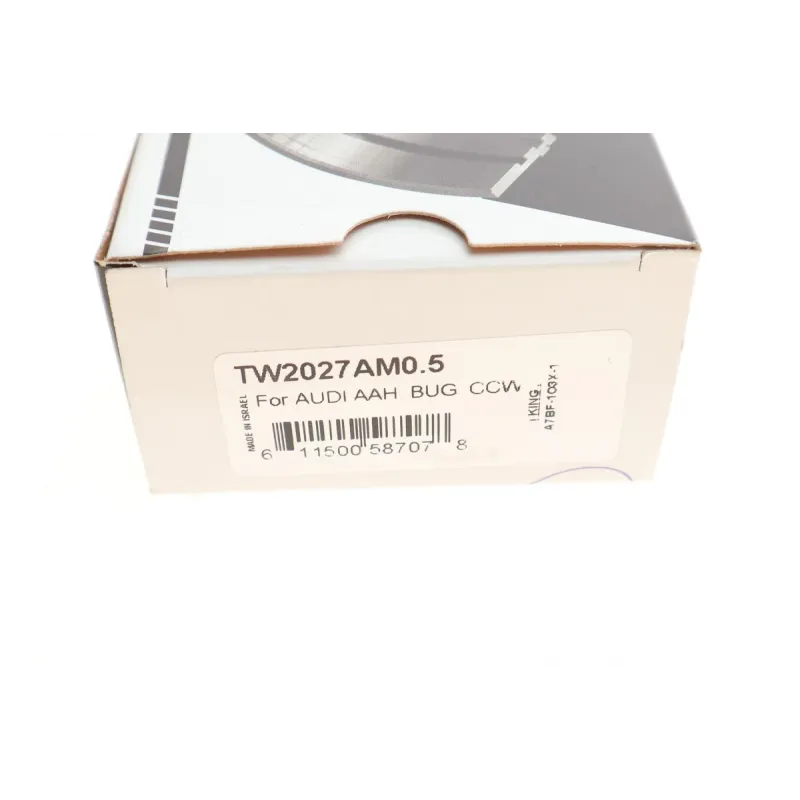 Шайба розбігу колінвалу KING TW2027AM0.5 (+0.50) к-кт 2 шт для Audi A4 B5, A6 C4, Q7 4L