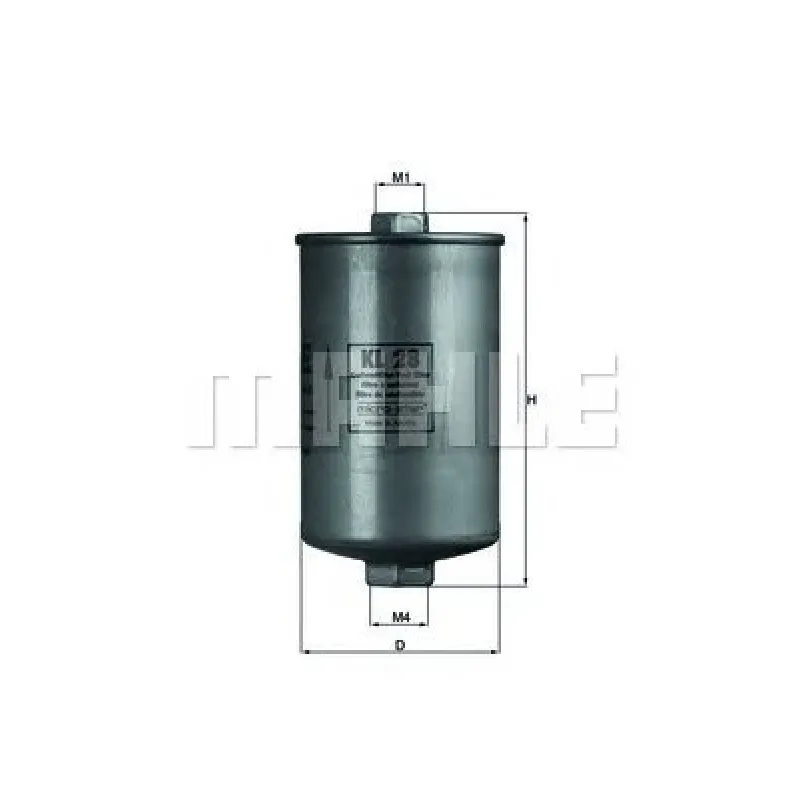Фільтр паливний Audi (бензин) (h=152mm)