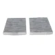 Фільтр салону вугільний KNECHT LAK 467/S для BMW 5 (F10, F18) 2010-2013, BMW 7 (F01, F02) 2009-2012, 246x207x30 мм