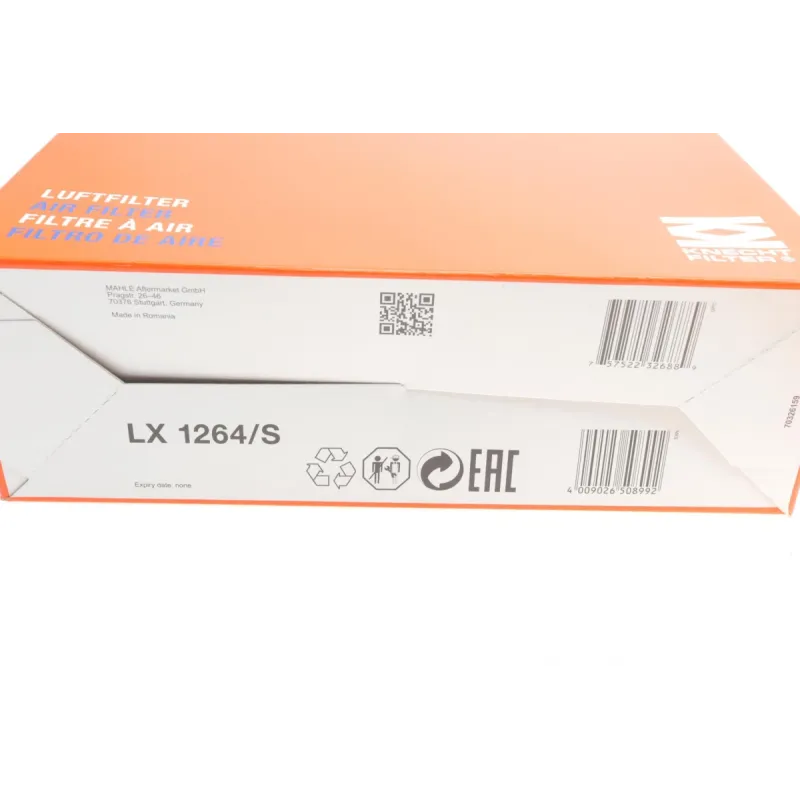 Фільтр повітряний KNECHT LX 1264/S для Mercedes-Benz E-Class W211, ML-Class W164, GL-Class X164 2006-2012