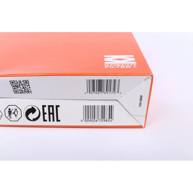 Фільтр повітряний KNECHT LX 1741 для BMW 5 (F10) 523i/528i/530i, 7 (F01) 730i 2008-2015 293.6x202x47.3 мм