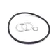 Фільтр масляний KNECHT OX 122D для Audi A8 3.7-4.2i 1994-1998, 95x85 мм