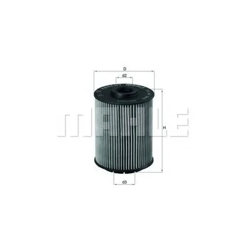 Фільтр масляний KNECHT OX 160D для Audi A6 C5, VW Golf III, Porsche Cayenne, 83 мм