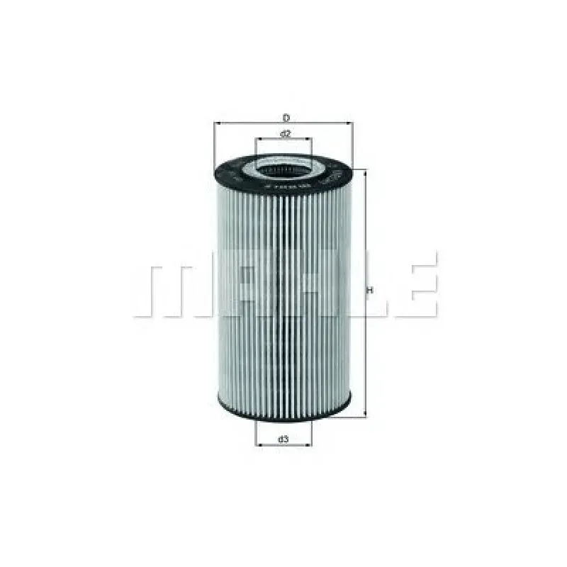 Фільтр масляний KNECHT OX 169D для Mercedes-Benz E-Class W211, S-Class W220, G-Class W463, M-Class W163 OM628 4.0CDI