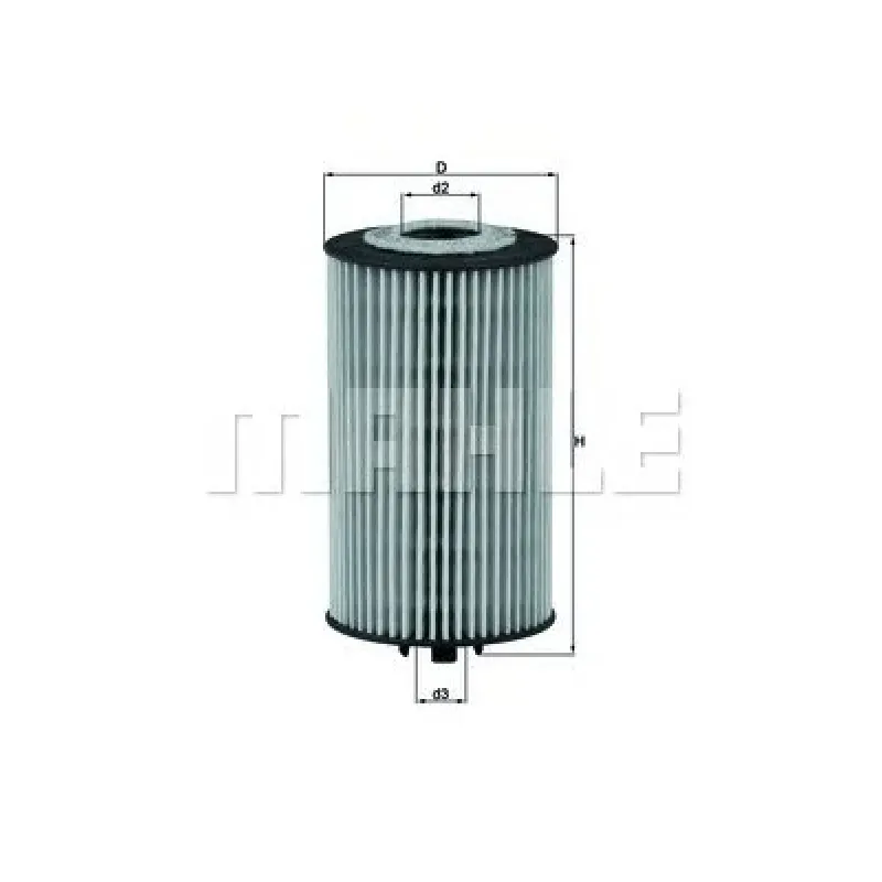 Фільтр масляний KNECHT OX 401D для Opel Astra, Combo, Chevrolet Aveo, Cruze, Fiat Croma, 56.0 мм
