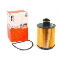 Фільтр масляний KNECHT OX 553D для Citroen Nemo, Fiat Doblo, Opel Combo