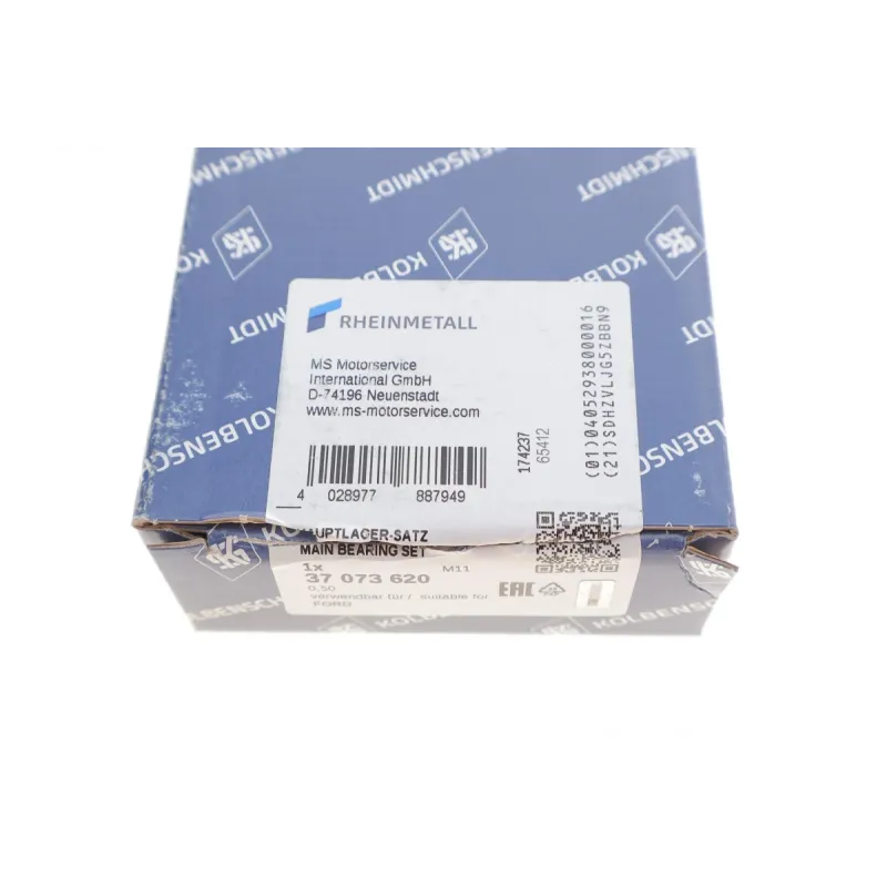 Вкладиші корінні Ford Transit/Mondeo III/Focus 1.8/2.0 98-15 (+0.50)