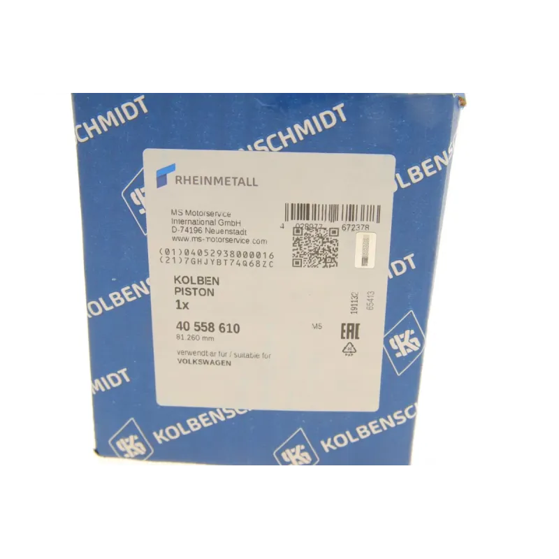 Поршень KOLBENSCHMIDT 40558610 для Audi A3, VW Golf, Skoda Octavia 2.0D 03- (81.26мм/+0.25)
