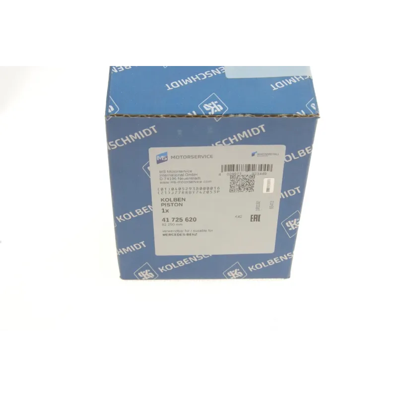 Поршень KOLBENSCHMIDT 41725620 для Mercedes-Benz Sprinter W906, C-Class W203/W204, E-Class W211/W212 1.8 2002- (82.25mm/+0.25)