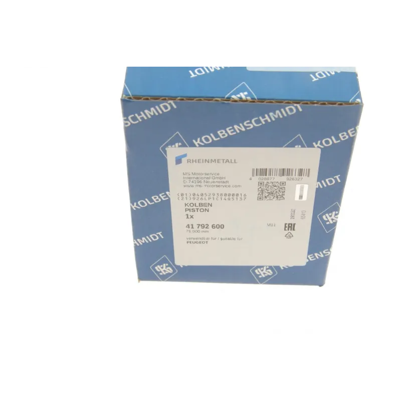 Поршень KOLBENSCHMIDT 41792600 для Citroen Berlingo B9 1.6 BlueHDi 2014-, 75.00mm STD