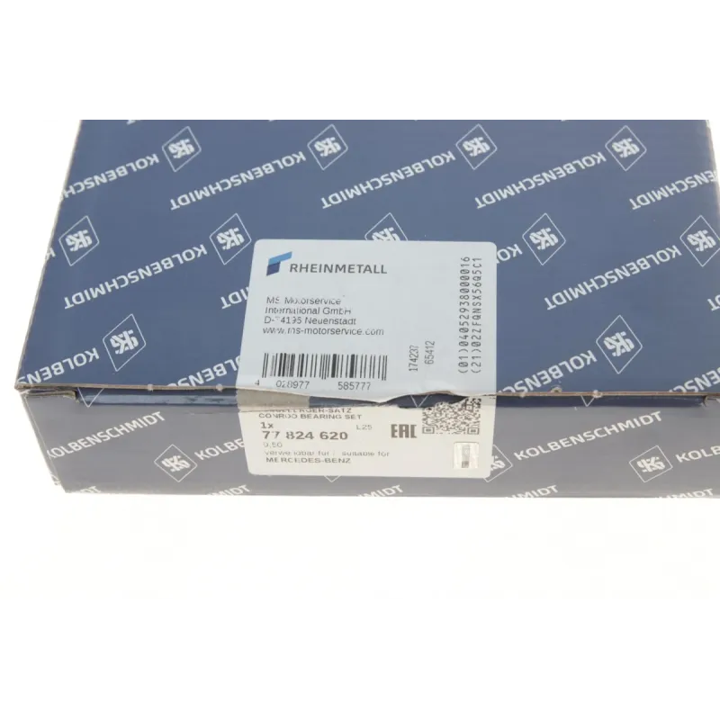 Вкладиші шатунні KOLBENSCHMIDT 77824620 для Mercedes-Benz OM902/OM906/OM926 (+0.50)