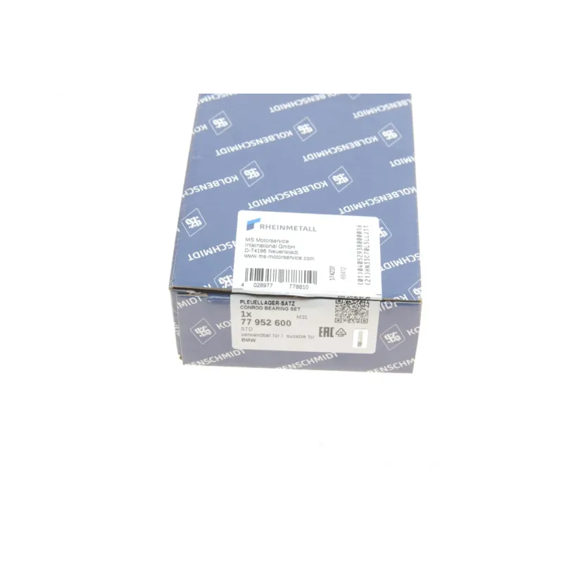 Вкладиші шатунні KOLBENSCHMIDT 77952600 для BMW 3 (F30)/5 (F10)/7 (G11) B57/N57 STD