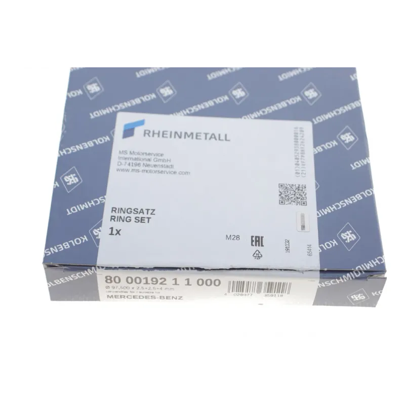 Кільця поршневі MB OM364-366 (97.50mm/STD) (2.5-2.5-4)