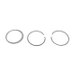 Комплект поршневих кілець KOLBENSCHMIDT 800020710000 для Opel Astra F 1.6i 1992-1998, 79.00mm STD