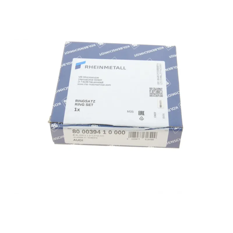 Комплект поршневих кілець KOLBENSCHMIDT 800039410000 для VW Golf/Passat 1998-2005, 81.01 мм