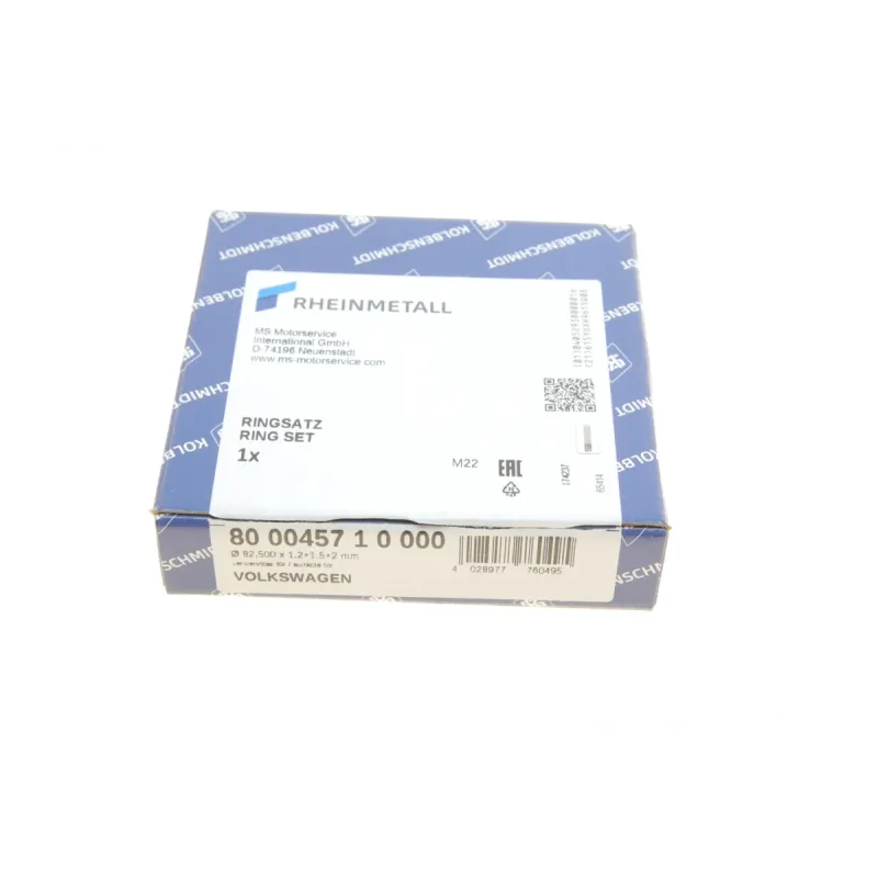Кільця поршневі VW Golf 2.0i/Passat 2.0/2.8i 97-05 (82.5mm/STD)
