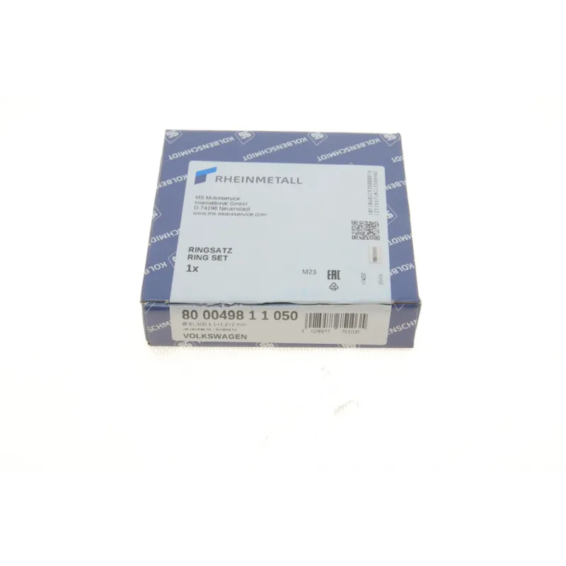 Кільця поршневі KOLBENSCHMIDT 800049811050 для VW Golf, Passat, Audi A3 1.6 81.51мм/+0.50