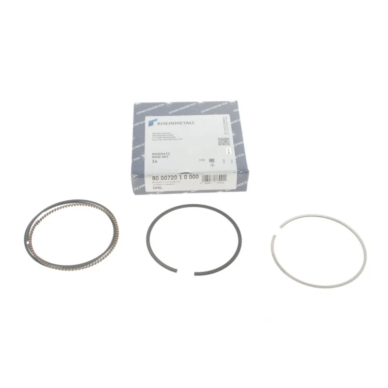 Кільця поршневі Opel Astra/Vectra 1.6i 00- (79.00mm/STD) (1.2-1.2-2)
