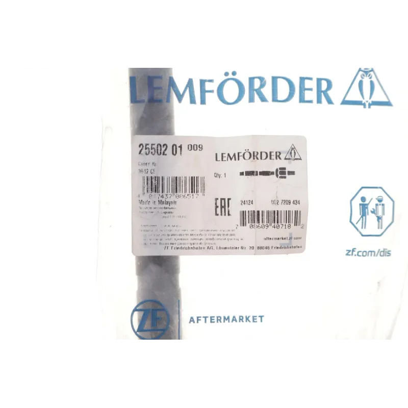 Тяга рульова права LEMFOERDER 25502 01 для Peugeot 206 1.0-2.0 1998-